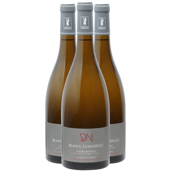Domaine Novella Patrimonio Biancu Lunghellu 2023 - Vin Blanc de Corse (3x75cl) BIO