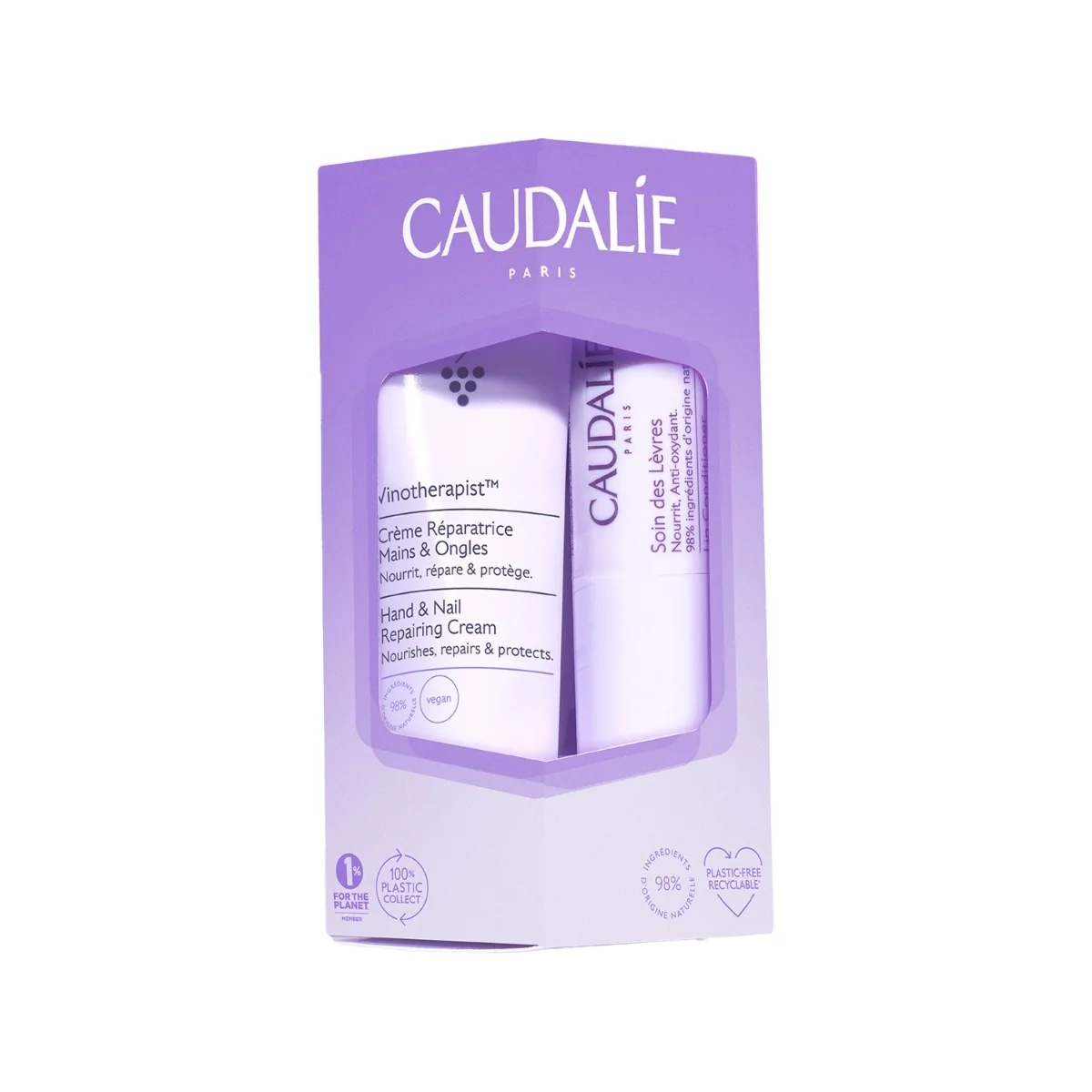 CAUDALIE Caudalie Vinotherapist Voedend duo voor handen en lippen