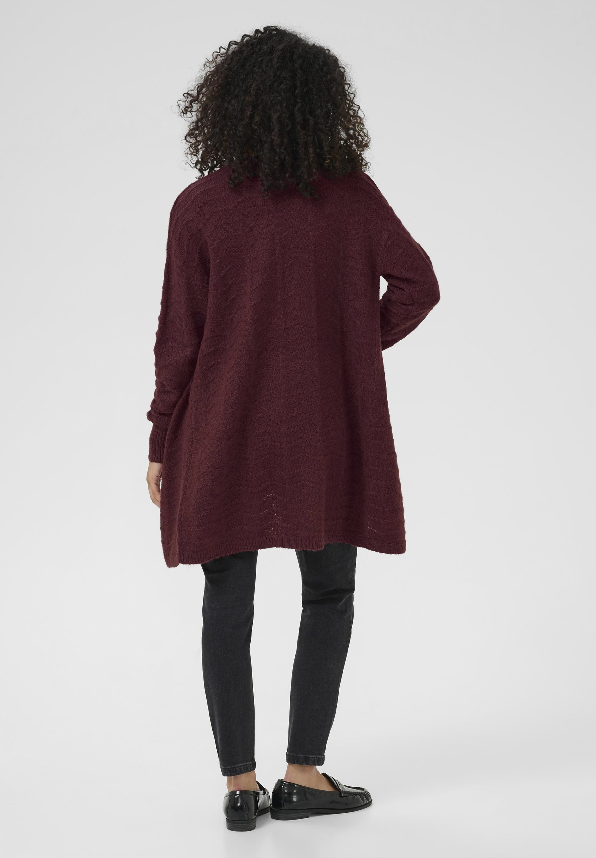 Kaffe EMRIA - Cardigan - vino windsor