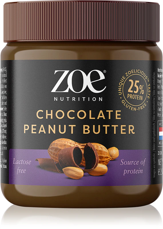 Výživový doplnok ZOE Choco Peanut Butter arašidové maslo s čokoládou