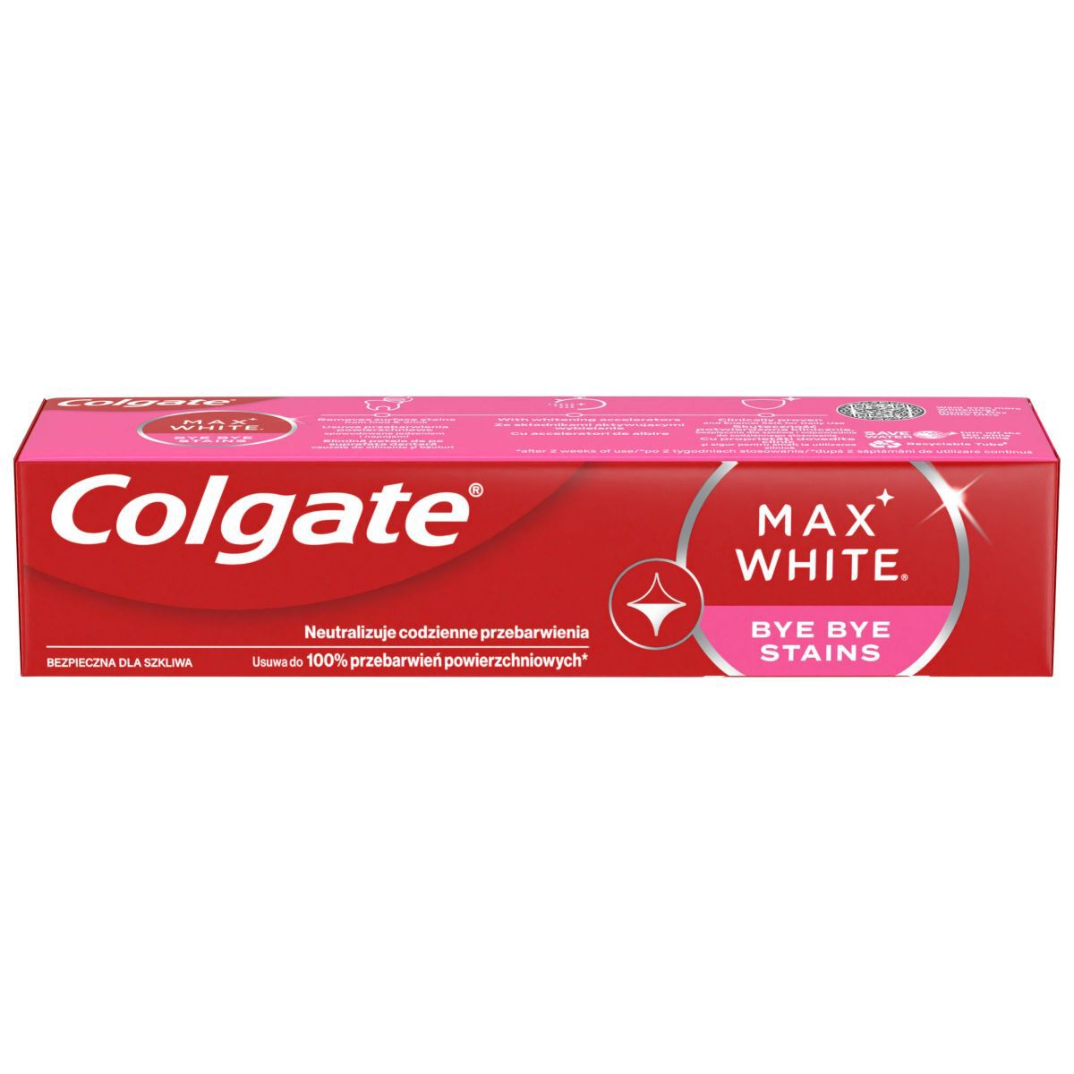 Colgate Max White Bye Bye foltok