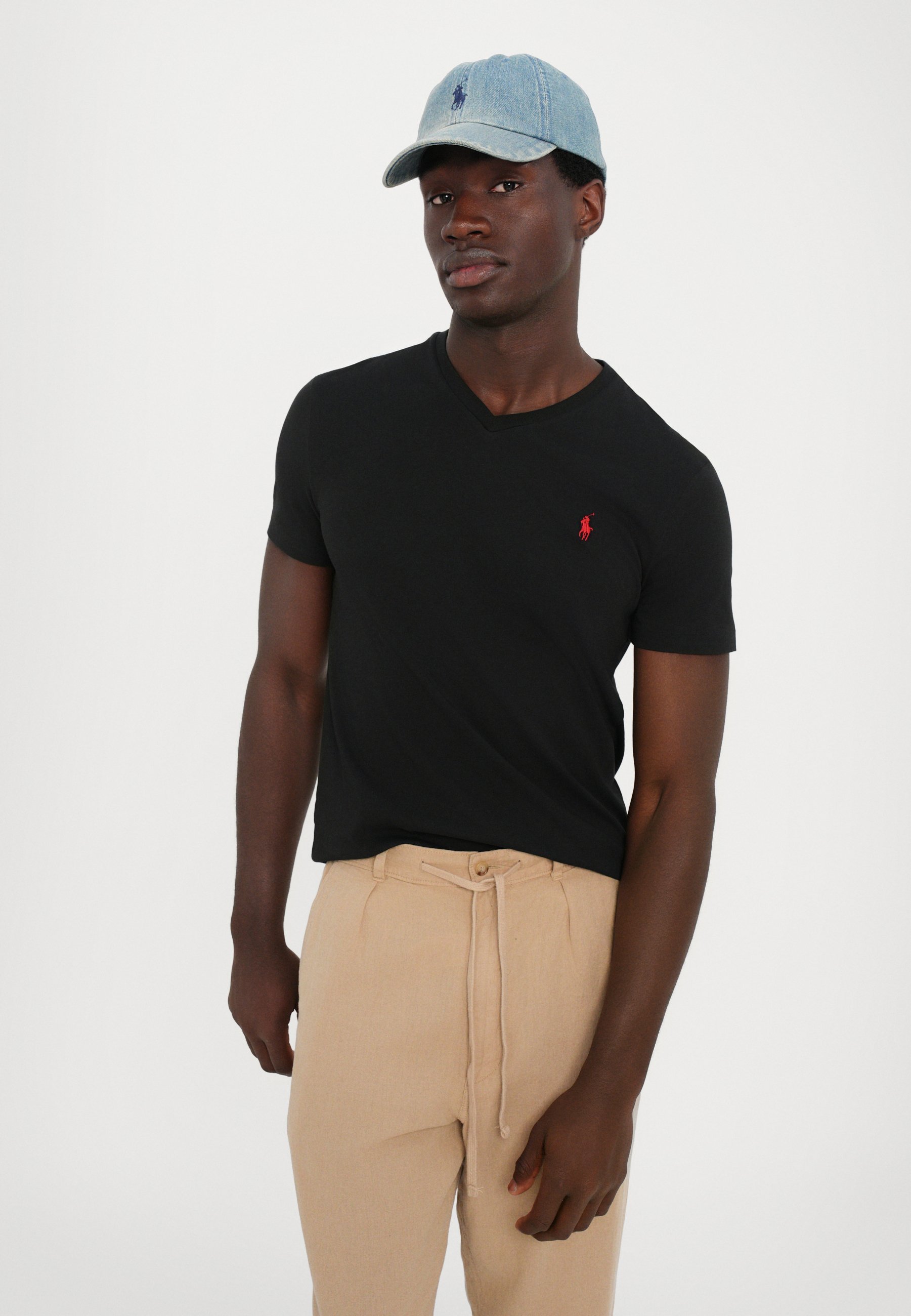 Polo Ralph Lauren T-shirt met korte mouwen - Basic T-shirt - zwart