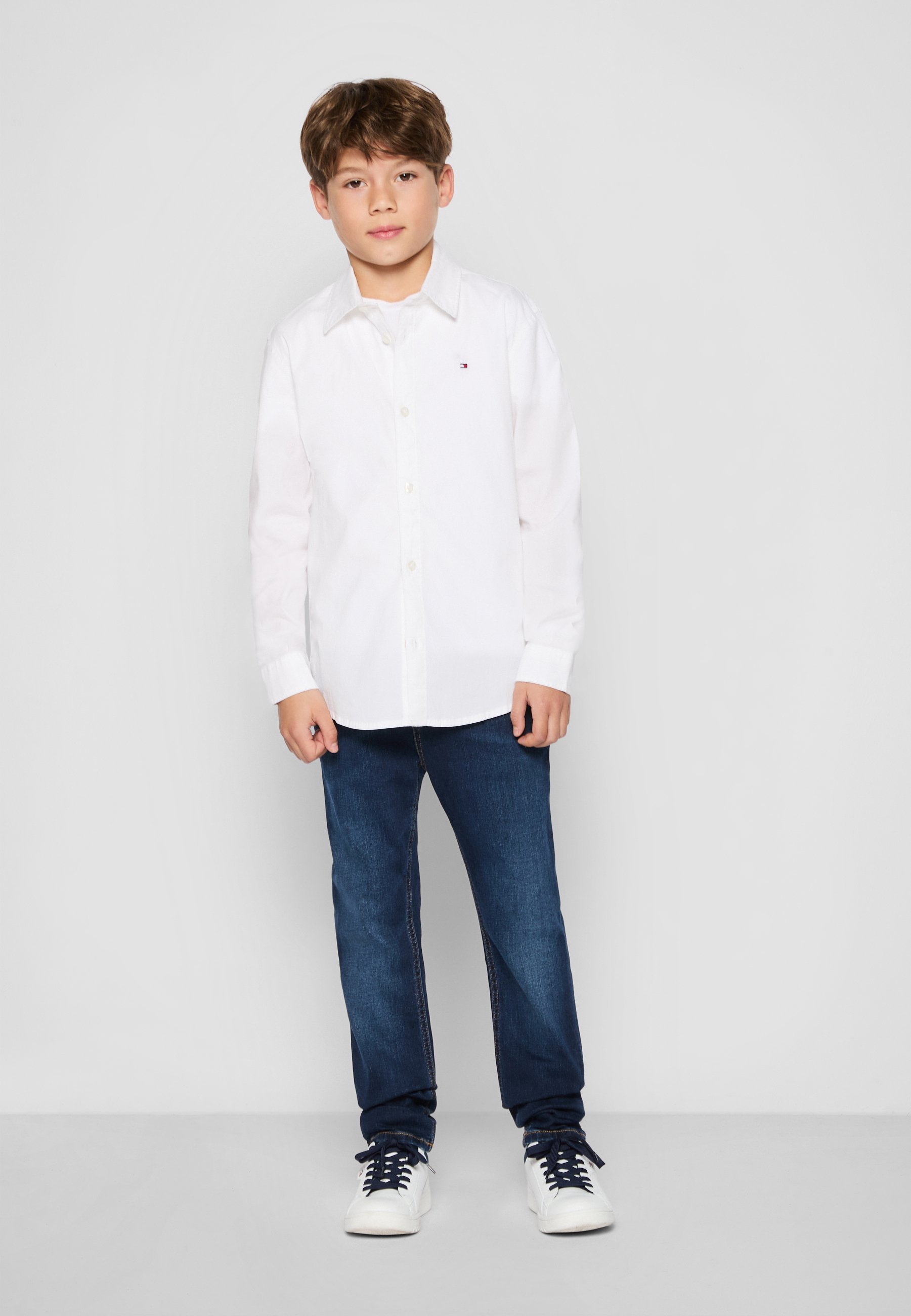 Tommy Hilfiger SOLID - Shirt - wit