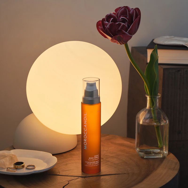 Sérum Corporal Noturno Moroccanoil Body: sérum corporal nutritivo para a noite.