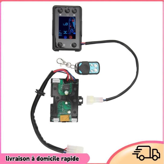 Panneau de moniteur LCD - DILWE - Chauffeur de stationnement - 5KW - 12V/24V - Compatible voitures et bus