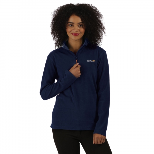  Great Outdoors Forro Polar Con Cremallera 1/4 Modelo Regatta Sweetheart