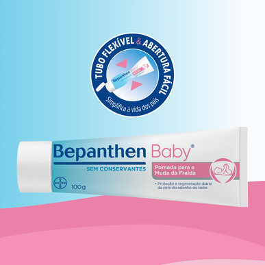 Bepanthen Pomada Muda da Fralda Baby      100 gr 100 gr