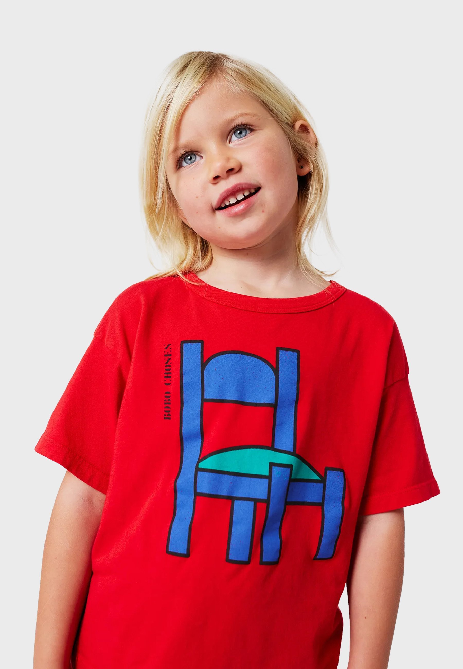 Bobo Choses CHAIR UNISEX - Tričko s potiskem - red