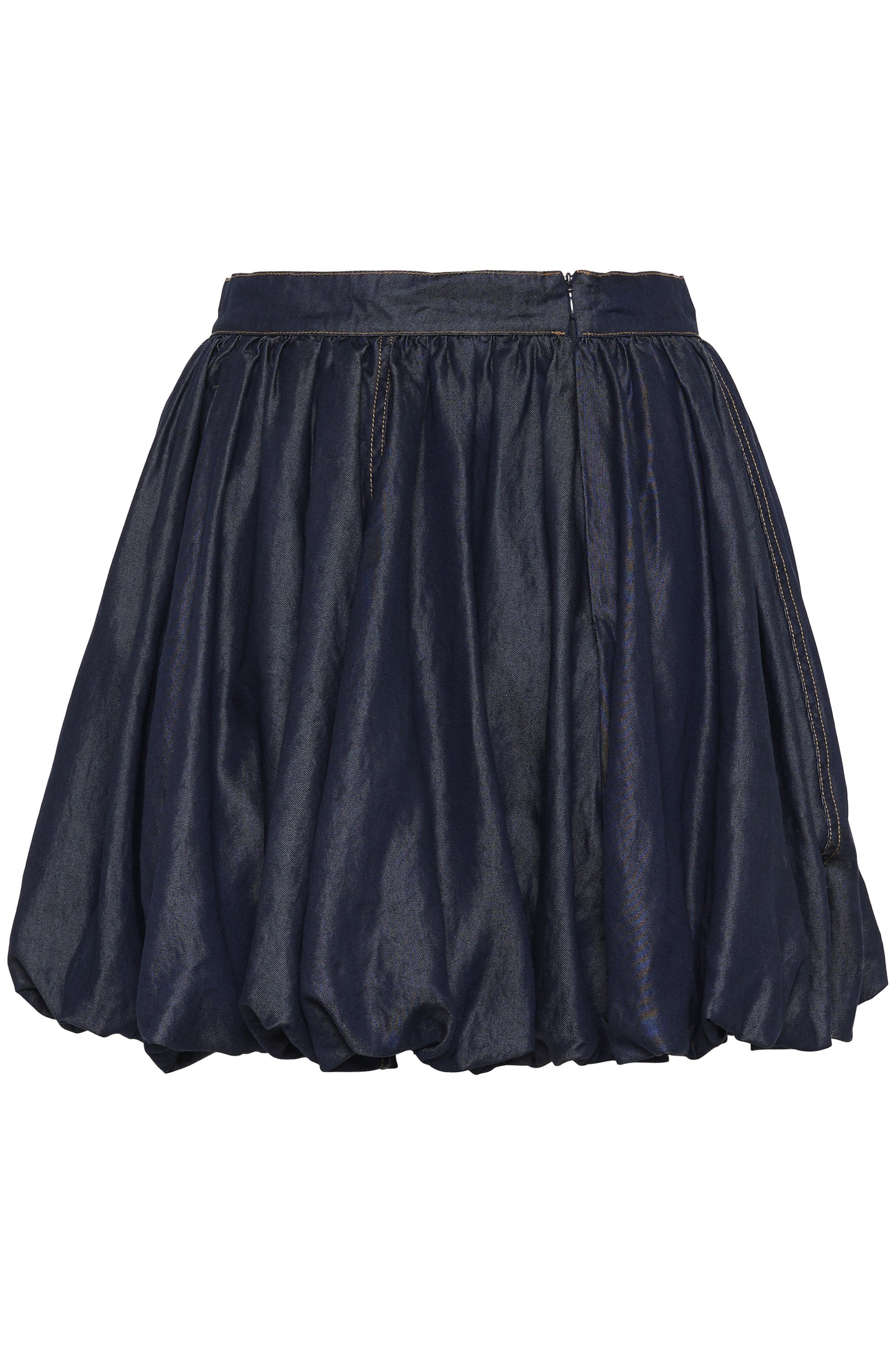 Gestuz NIA BALLOON SKIRT - Puffballrok - donkerblauw ongewassen