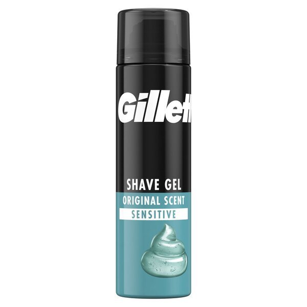 Gillette skūšanās želeja jutīgai ādai<br>200ml