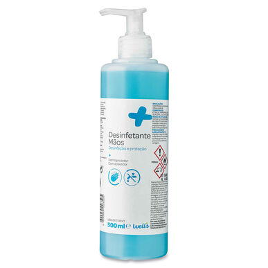 Dezinfekce na ruce Wells 500 ml
