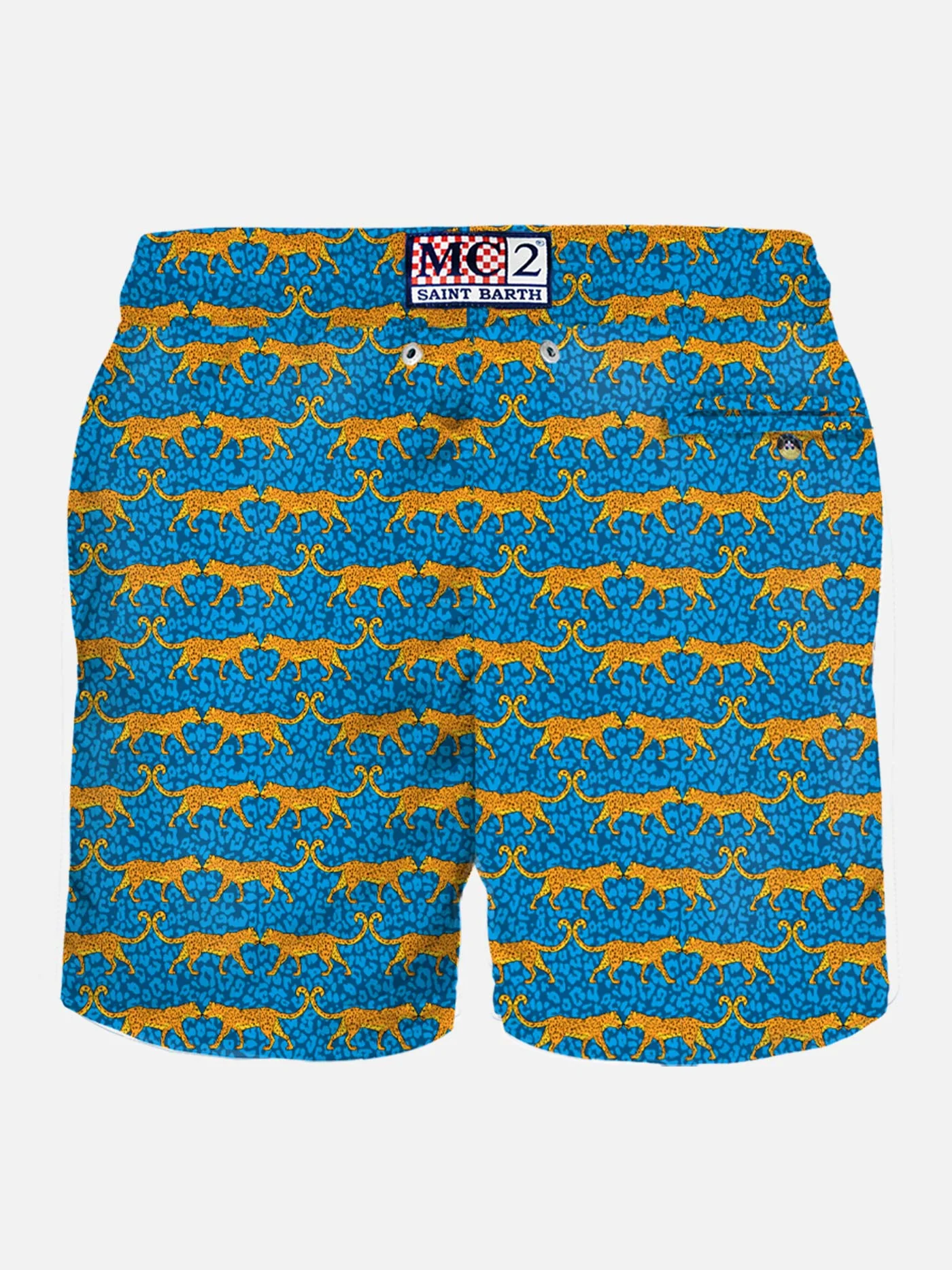 Maillot de bain léger pour homme avec imprimé félin