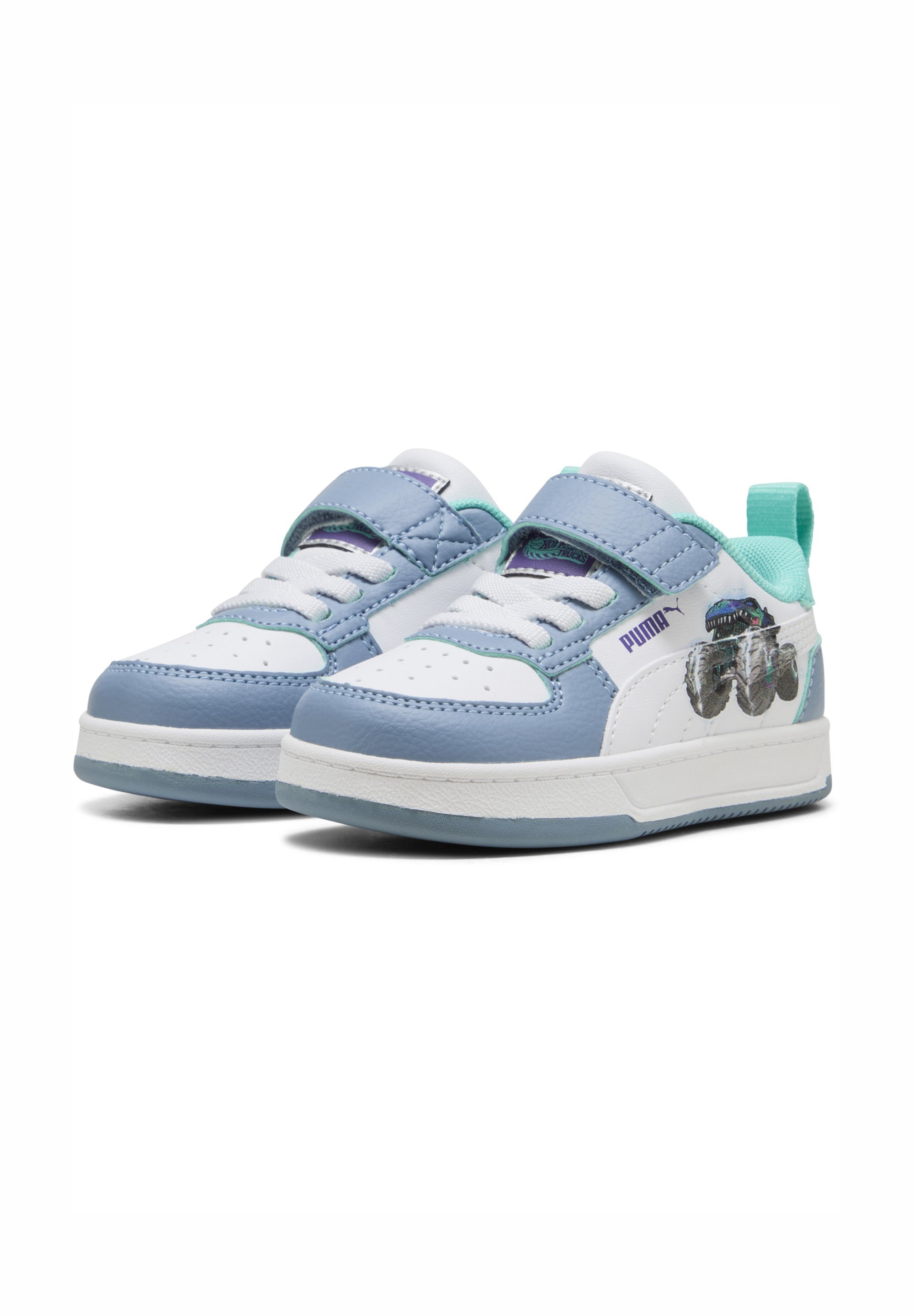 Puma babyschoenen - coole blauw/wit/aqua