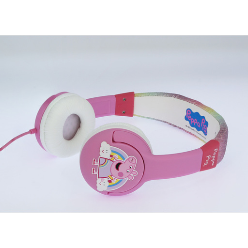 Otl Auriculares Infantis Peppa Pig Arco-Íris