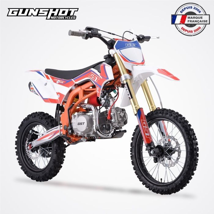 Moto de cross 140 / Pit Bike GUNSHOT 140 ONE / 17/14 / Naranja