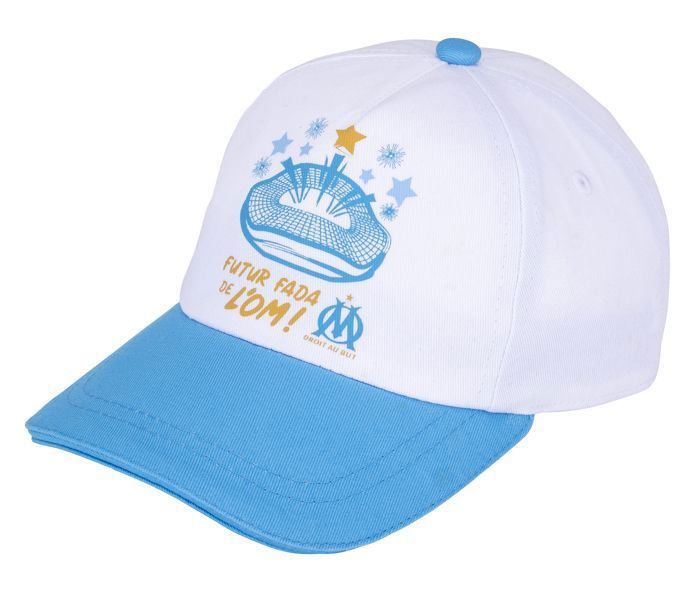 Casquette bébé garçon - OLYMPIQUE DE MARSEILLE - OM - Coton - Sportswear - Officielle