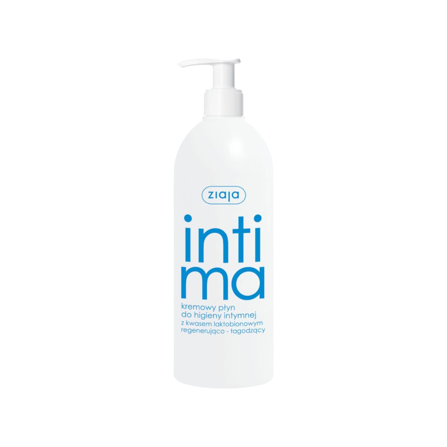 Ziaja Intima Gel intime à l'acide lactobionique, régénérant et apaisant, 500 ml