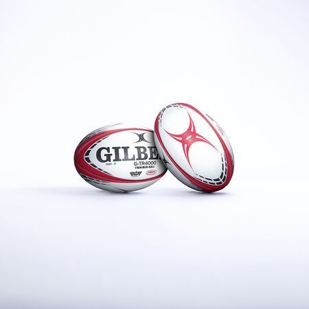 Pallone da rugby da allenamento - GTR4000 - Rosso - GILBERT - Taglia 5
