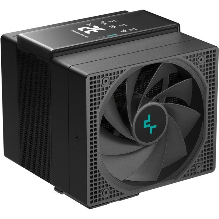 DEEPCOOL - ASSASSIN IV VC Vision - R-ASN4-BKNVMD-G - CPU-Kühler - Schwarz - Magnetisches Display - 7 Kanäle - TDP 300 W