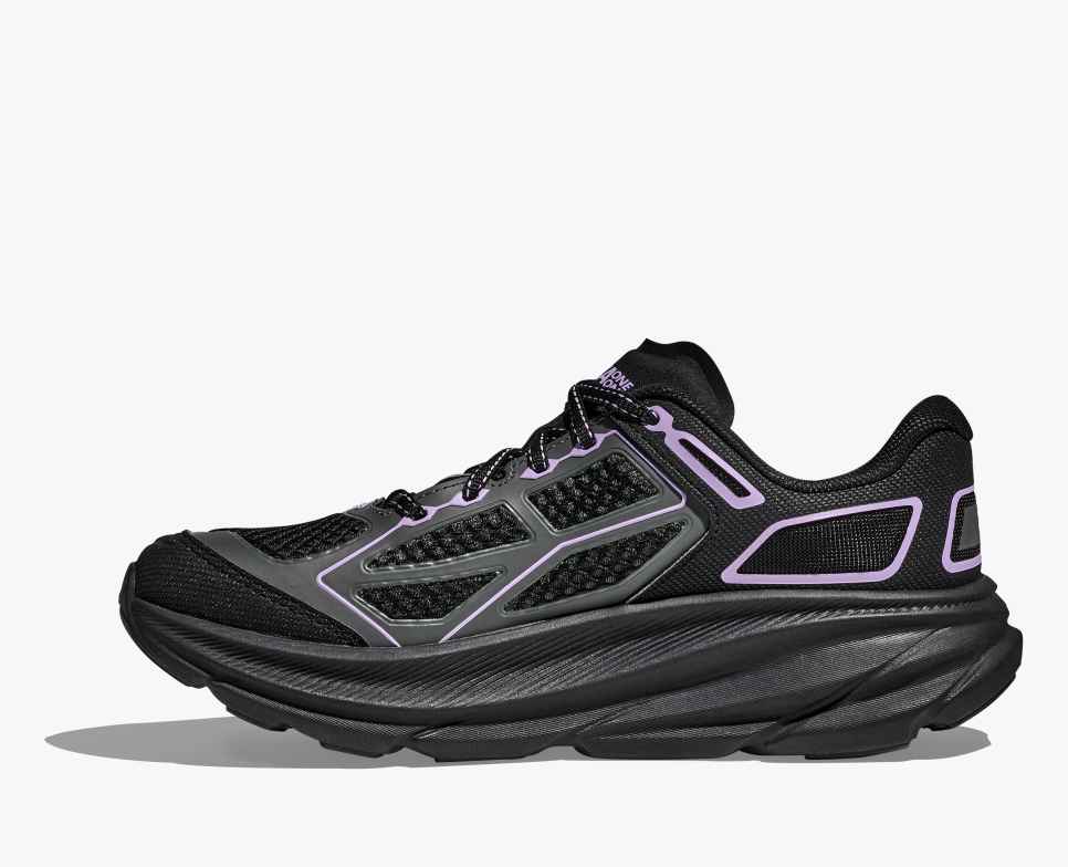 HOKA Clifton One9 Zwart / Asterbloem