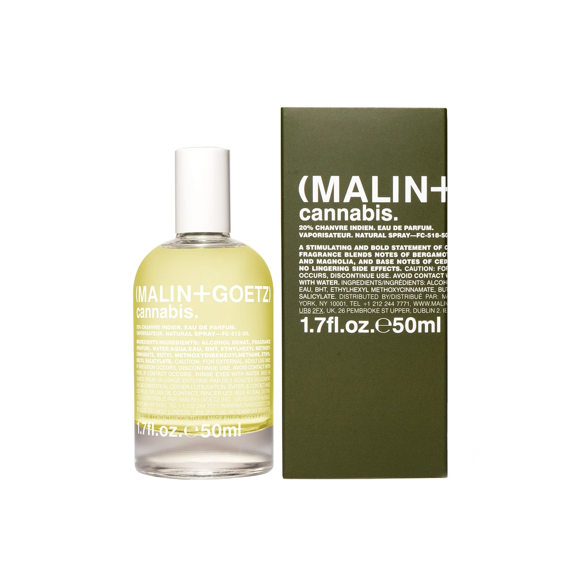 Fragrance Cannabis eau de parfum - Eau de Parfum Unisex, Eau de Parfum
