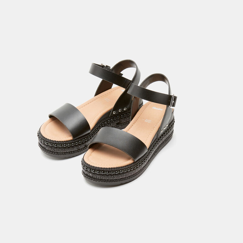 Damsandaler med 5,5 cm platå