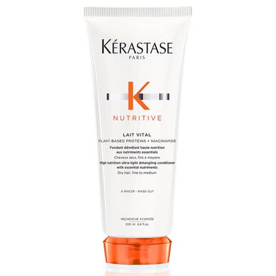Kérastase Nutritive Lait Vital Fondant Detangling Conditioner for Dry, Fine Hair 200 ml