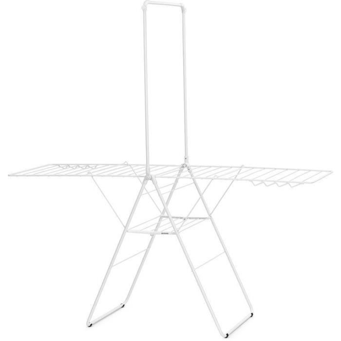 BRABANTIA - HangOn - Wasdroger - 25 m - Met wasrek - Wit
