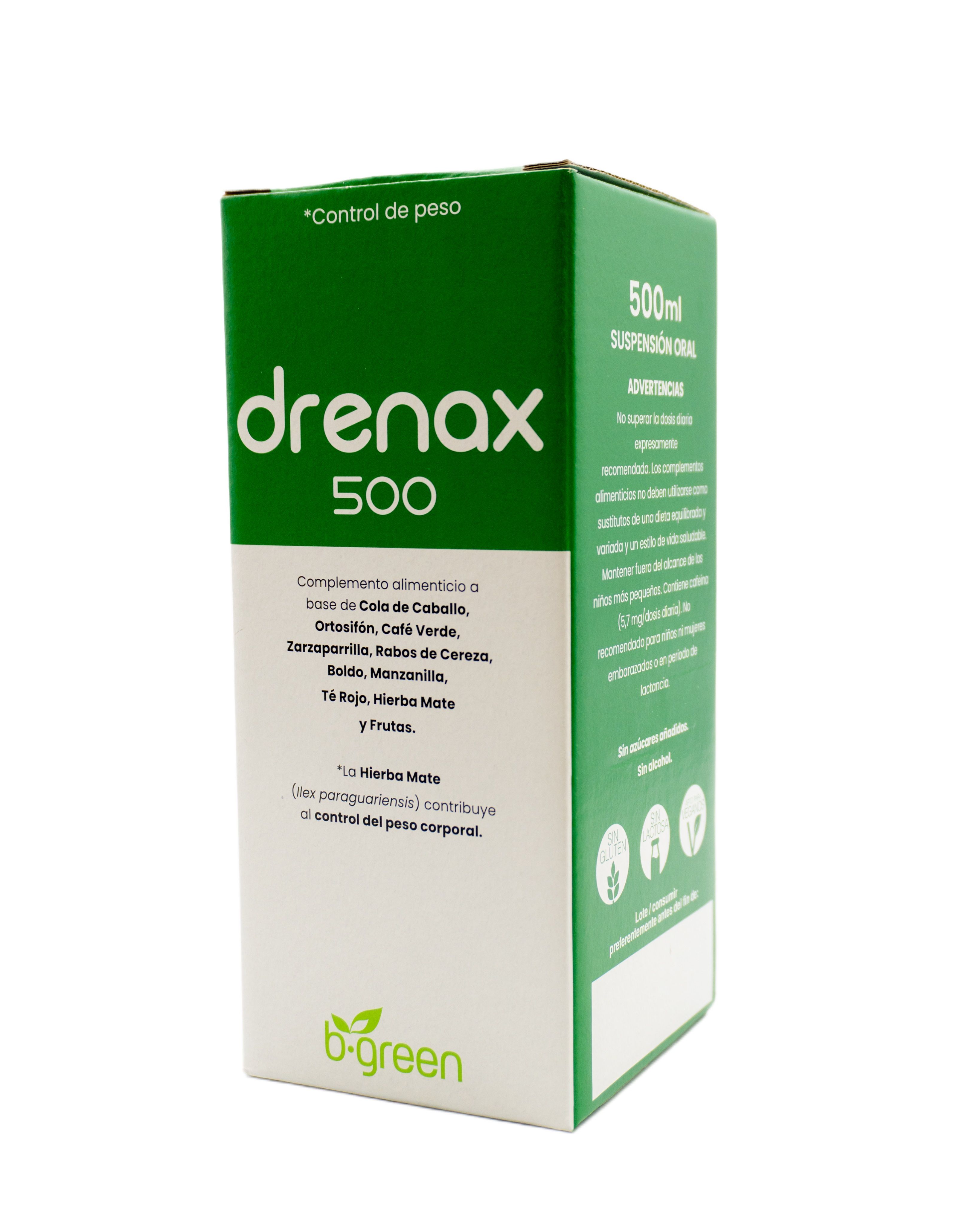 Drenax 500 Detox & Depur Uzturs un diētika