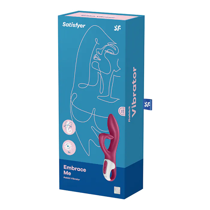Satisfyer Masażer Embrace Me Berry Masażer intymny