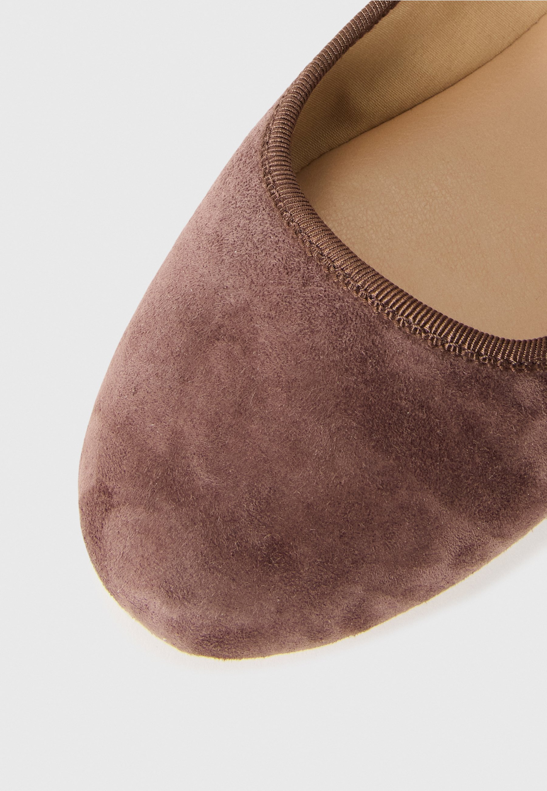 Steve Madden VINETTA - Baleriny - kawa