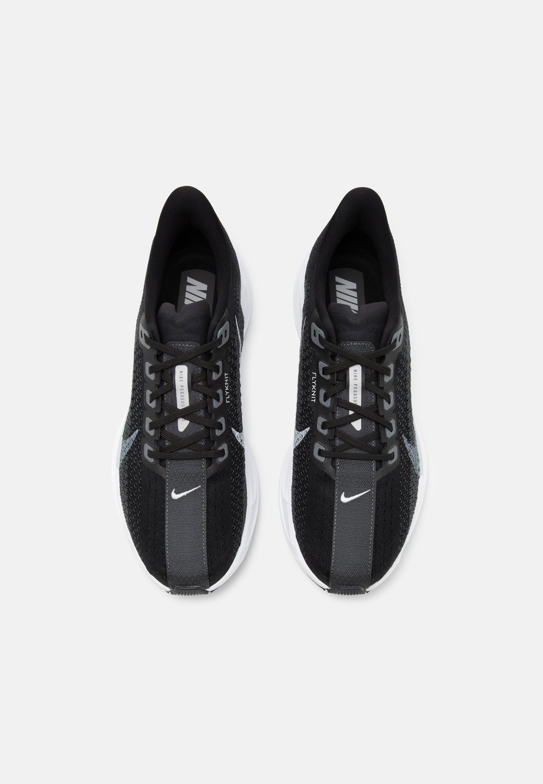 Nike Performance PEGASUS PLUS - Scarpe da corsa su strada - nero/platino puro/antracite/bianco