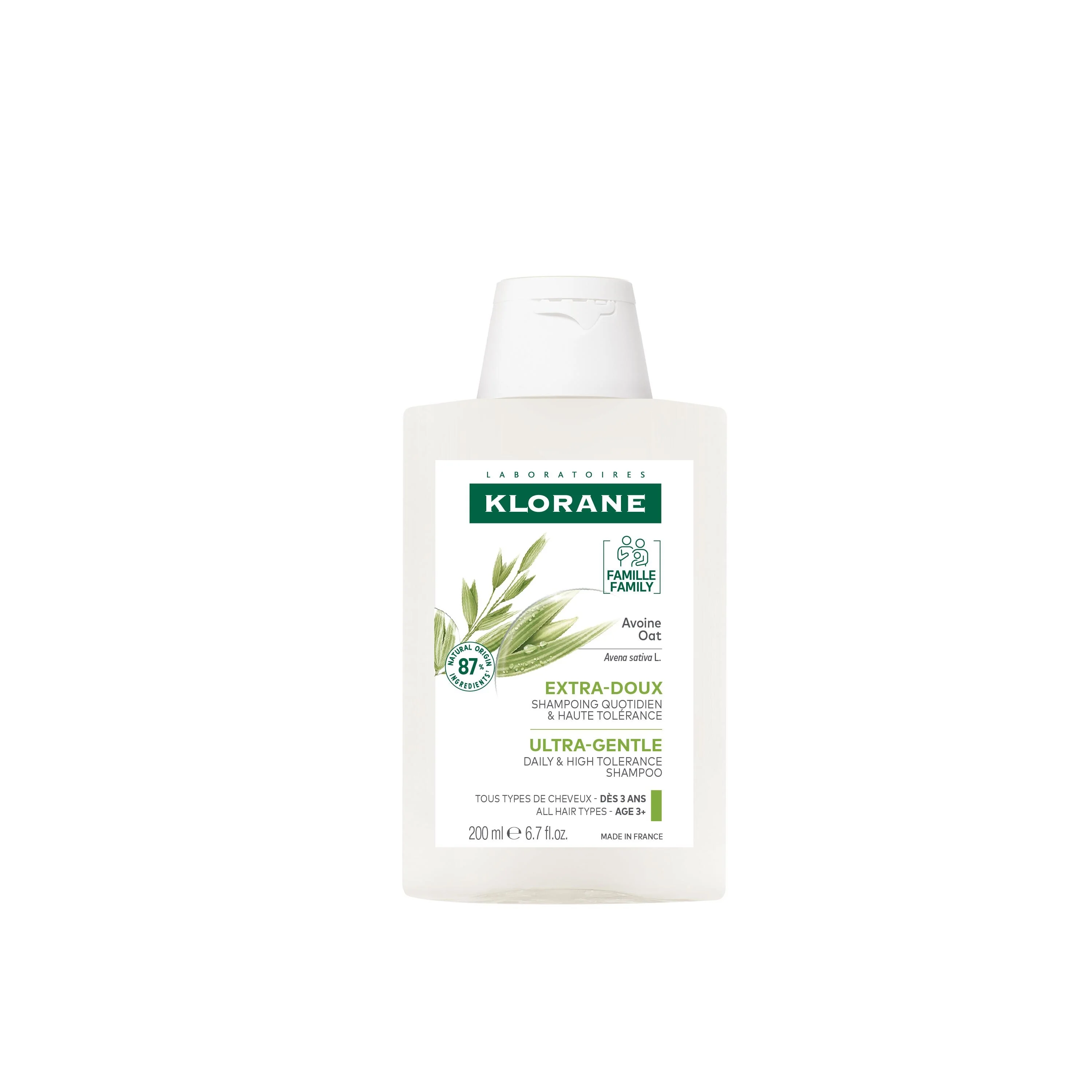 Latte d'Avena Shampoo all'Avena Extra Delicato - Shampoo Delicato