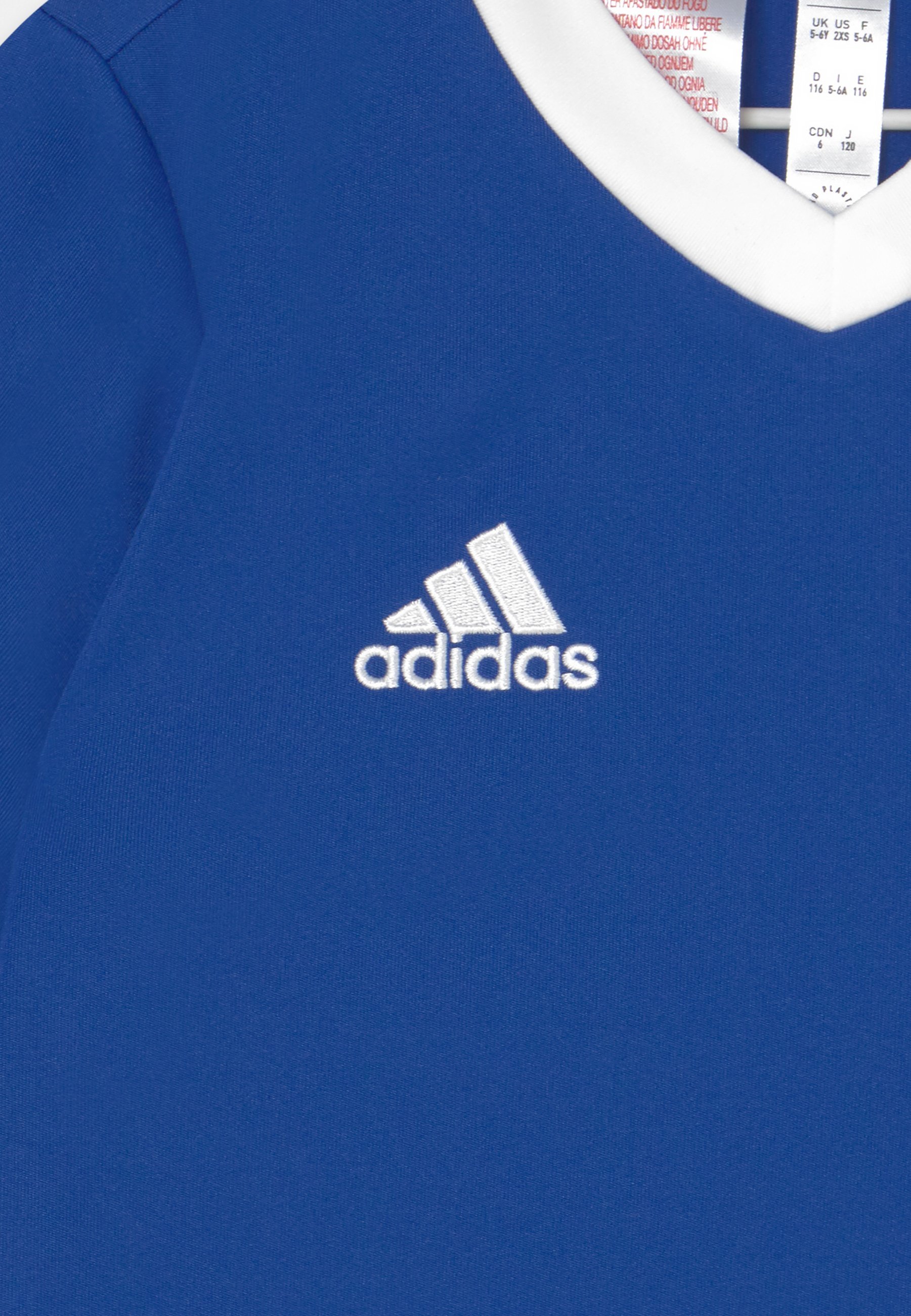 adidas Performance ENTRADA 22 - futbolo marškinėliai - karališkosios mėlynos spalvos