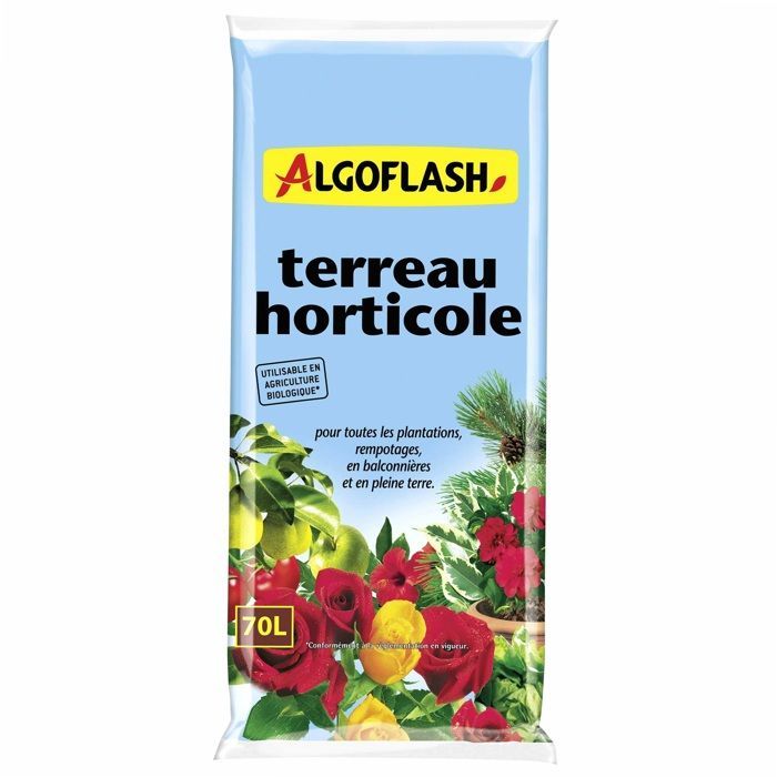 ALGOFLASH 70L tuinbouwpotgrond