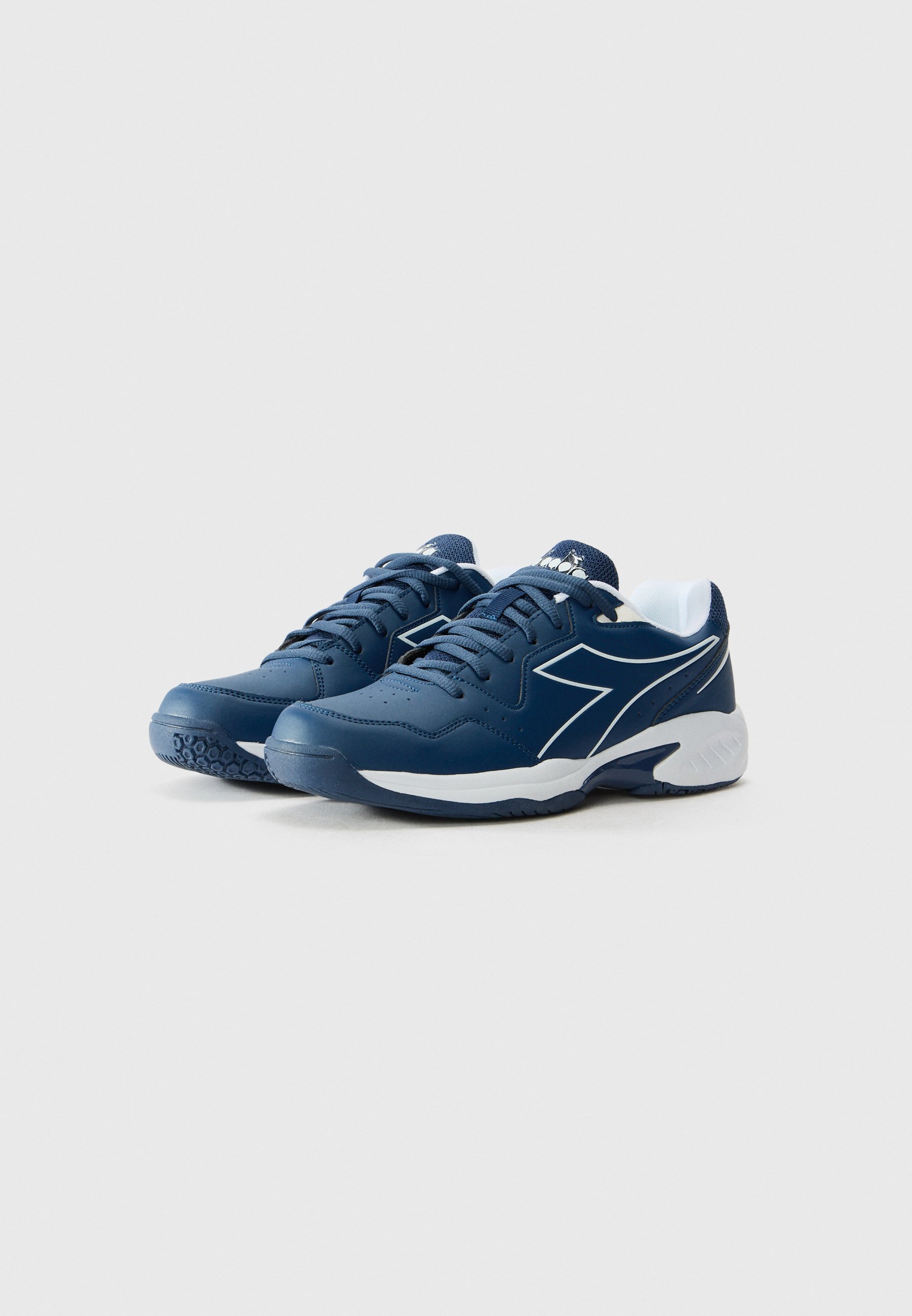 Diadora VOLEE - Multicourt tennisschoenen - einsign blauw/wit