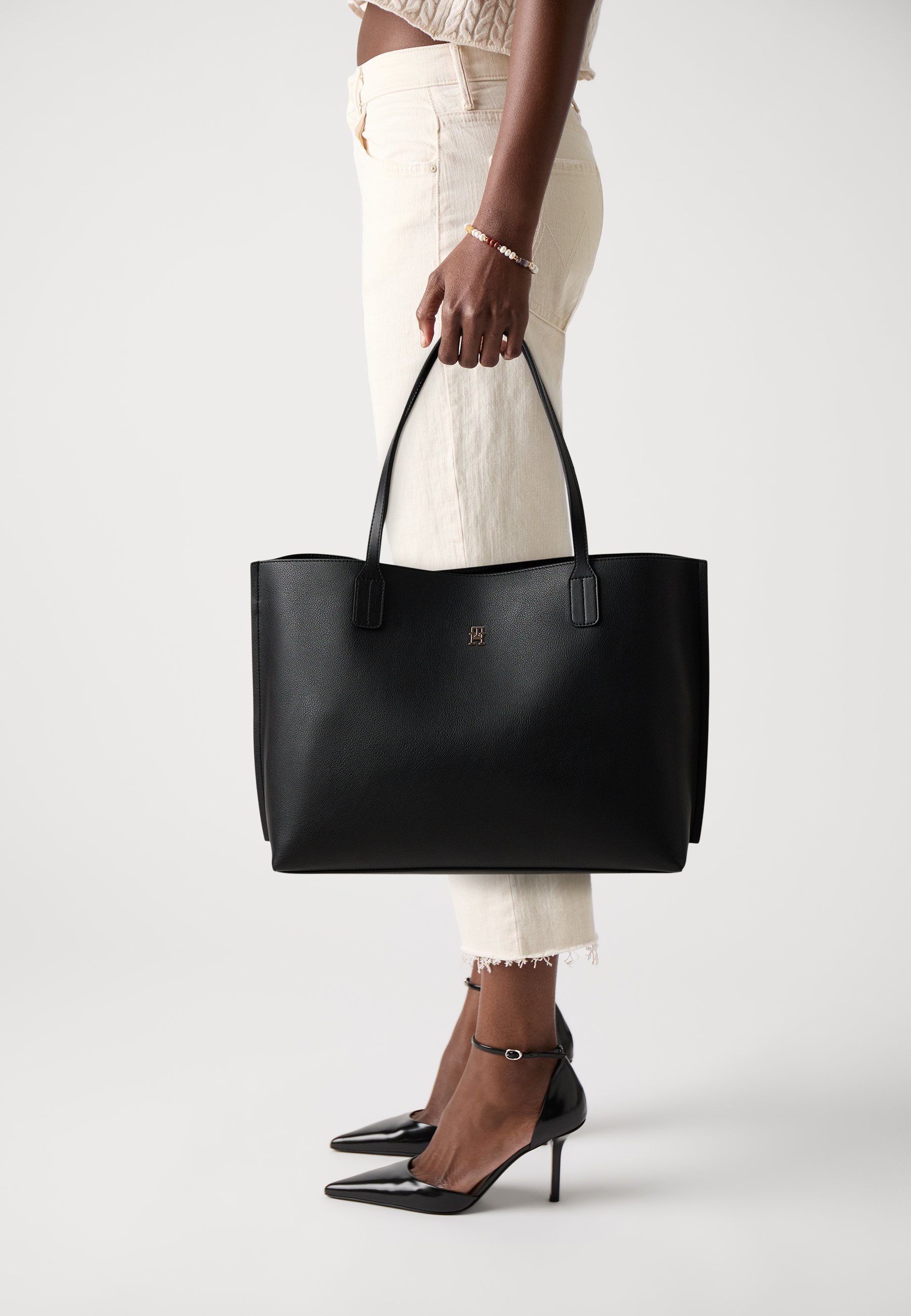 Ensemble cabas Tommy Hilfiger DISTINCT - Sac cabas - noir