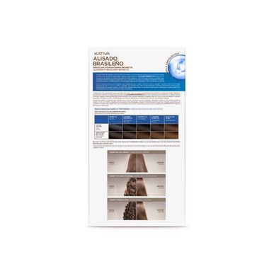 Kativa Pack Brazilian Straightening Pro Brunette 1 kpl 1 kpl