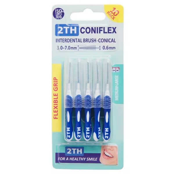 2TH Coniflex 3-7 mm konusne interdentalne četkice<br>10 komada