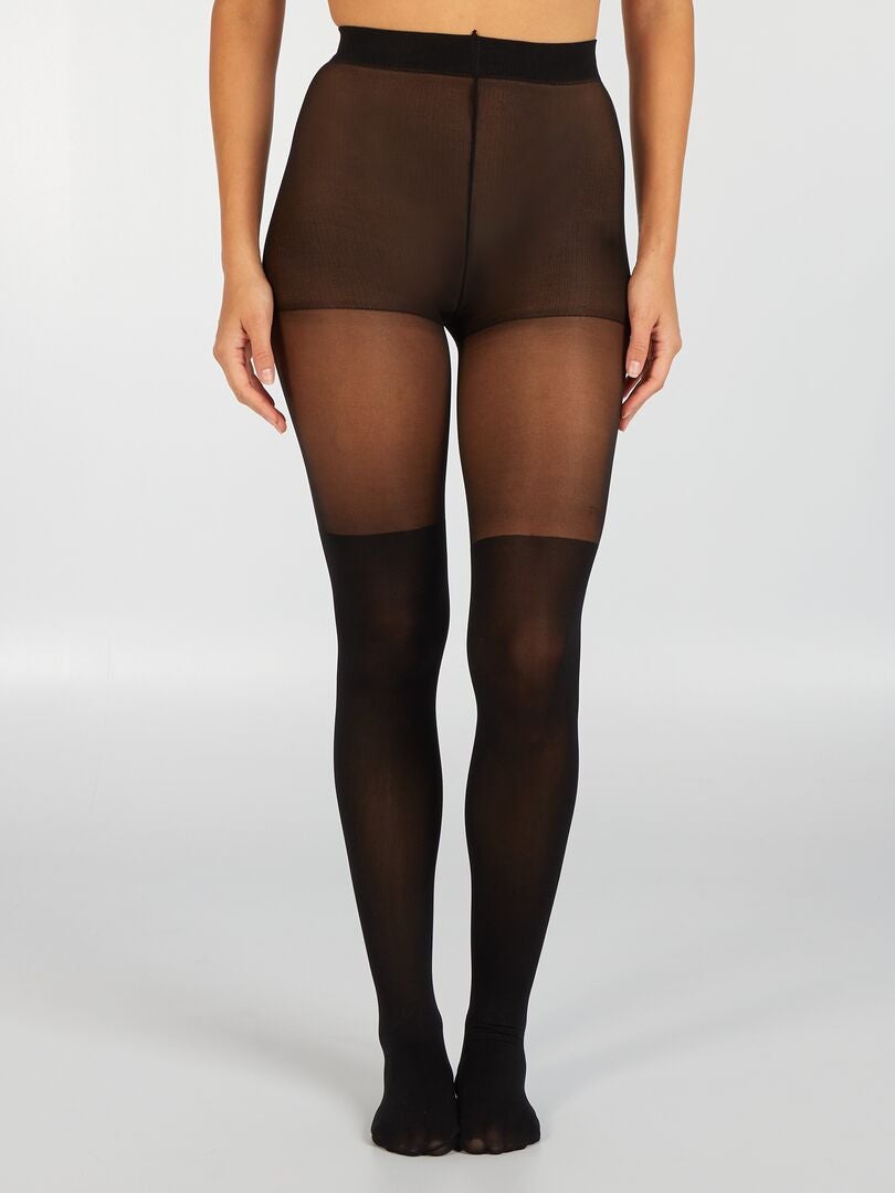 Meia-calça Voile - preta