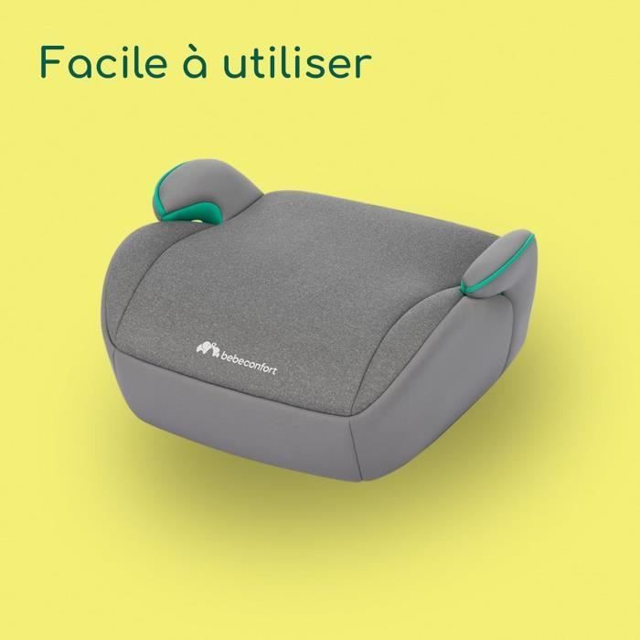 Seggiolino auto BEBECONFORT Manga i-Safe, Gruppo 3, con cintura di sicurezza, da 6 a 10-12 anni (36 kg), grigio fumé.