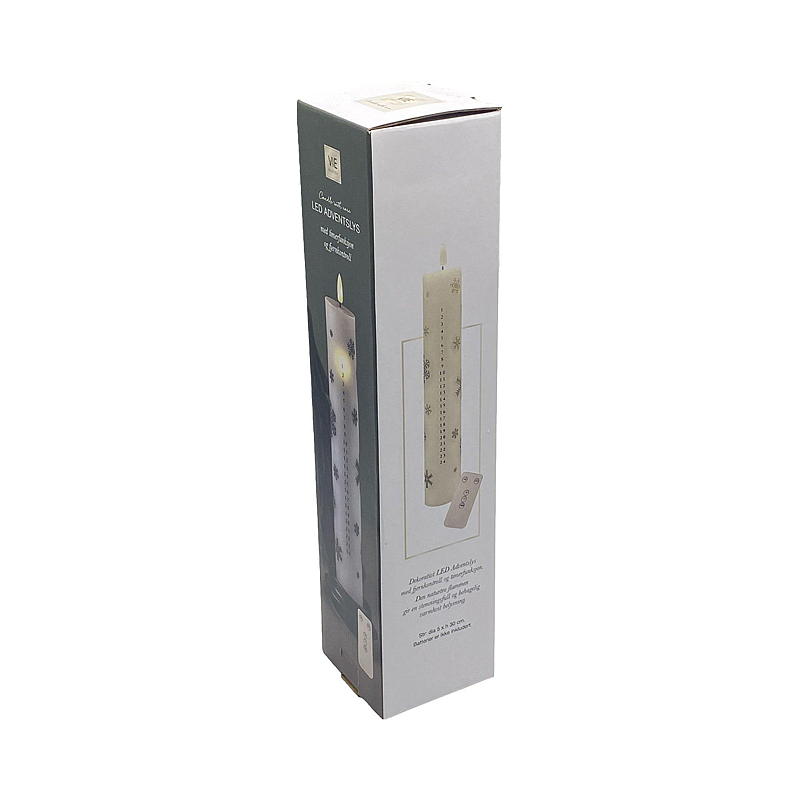 Vie Selected Adventskerzen 1-24 5x30 cm LED mit Fernbedienung
