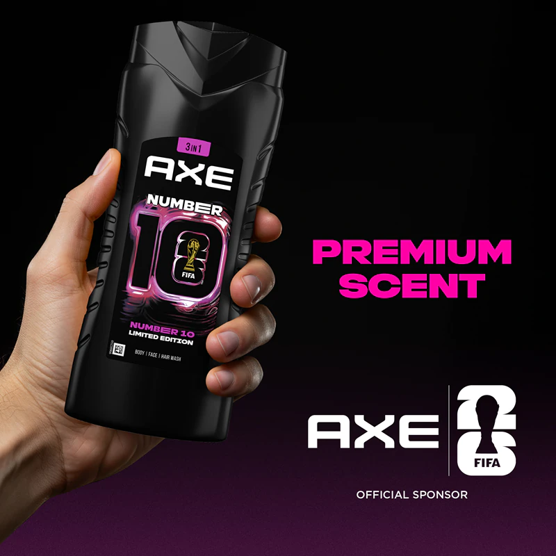 Sprchový gél Axe FIFA Number 10 pre mužov