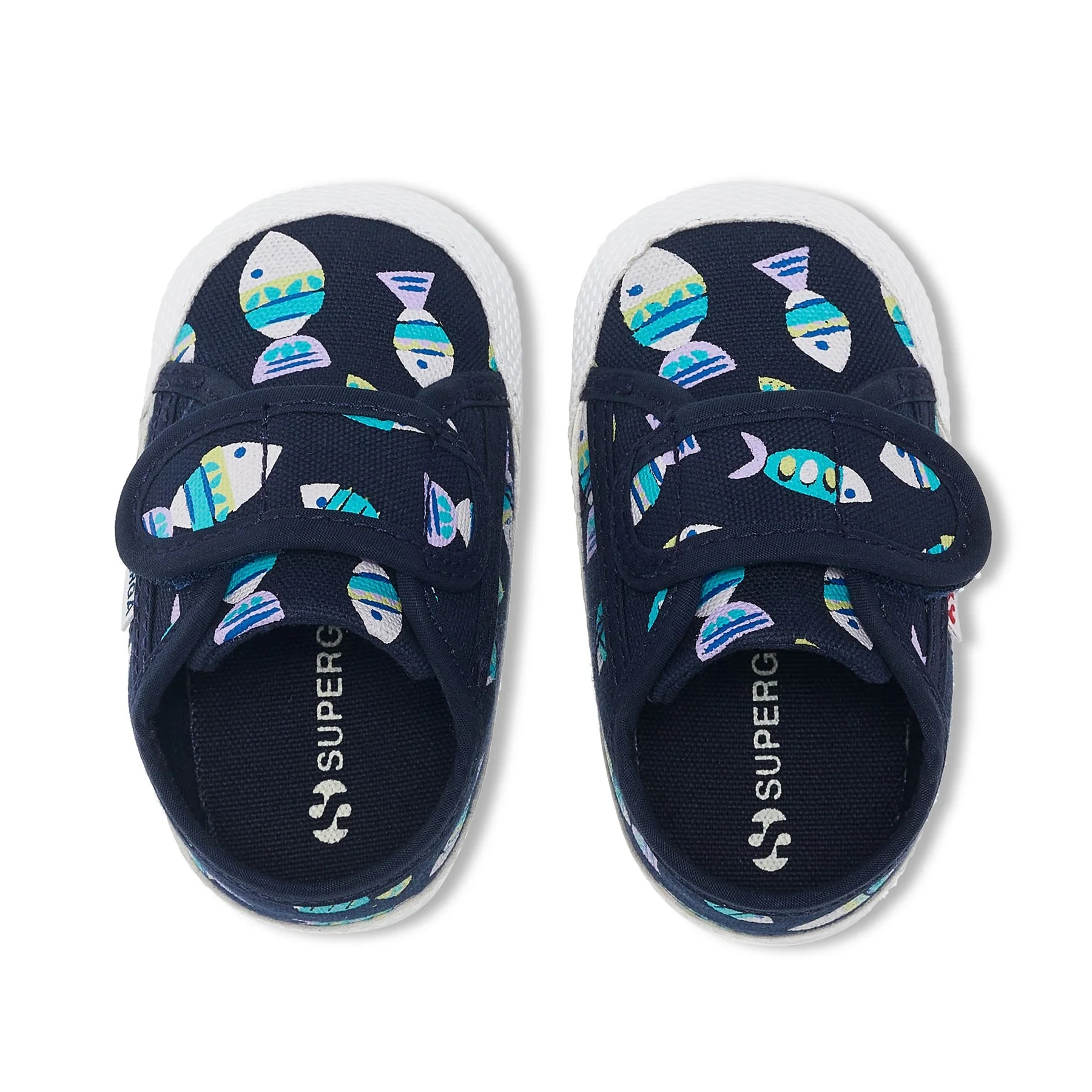 4006 BABY STRAP CANDY FISH-BLUE NAVY CANDY FISH