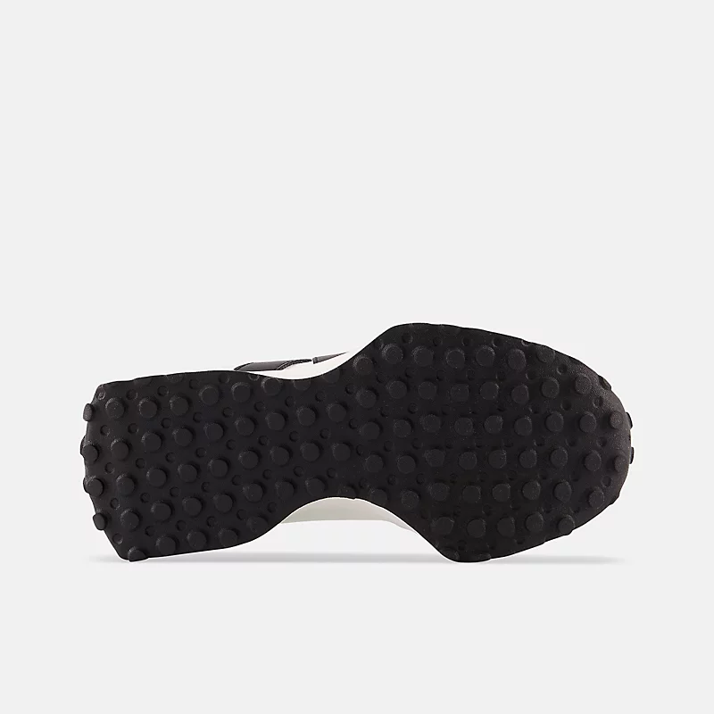 Dziecięce 327 Bungee Lace – białe z czarnym