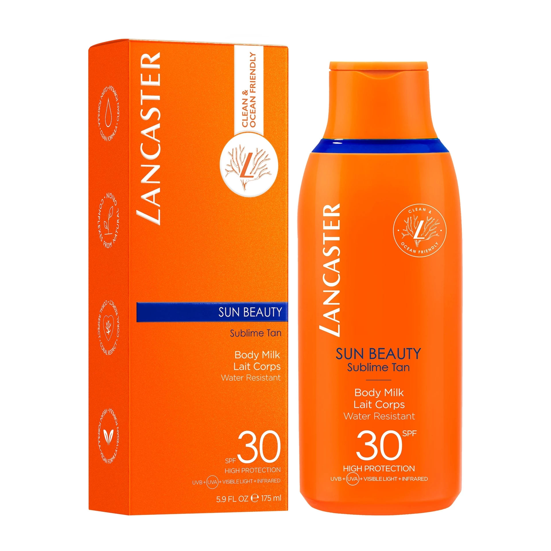 Mlijeko za tijelo za lice i sunčanje SPF30 175 ml - Lancaster