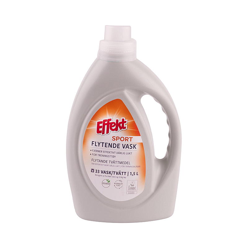 Effekt vaskemiddel 1,5 l Sport Effect