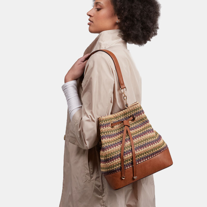 Borsa bucket da donna