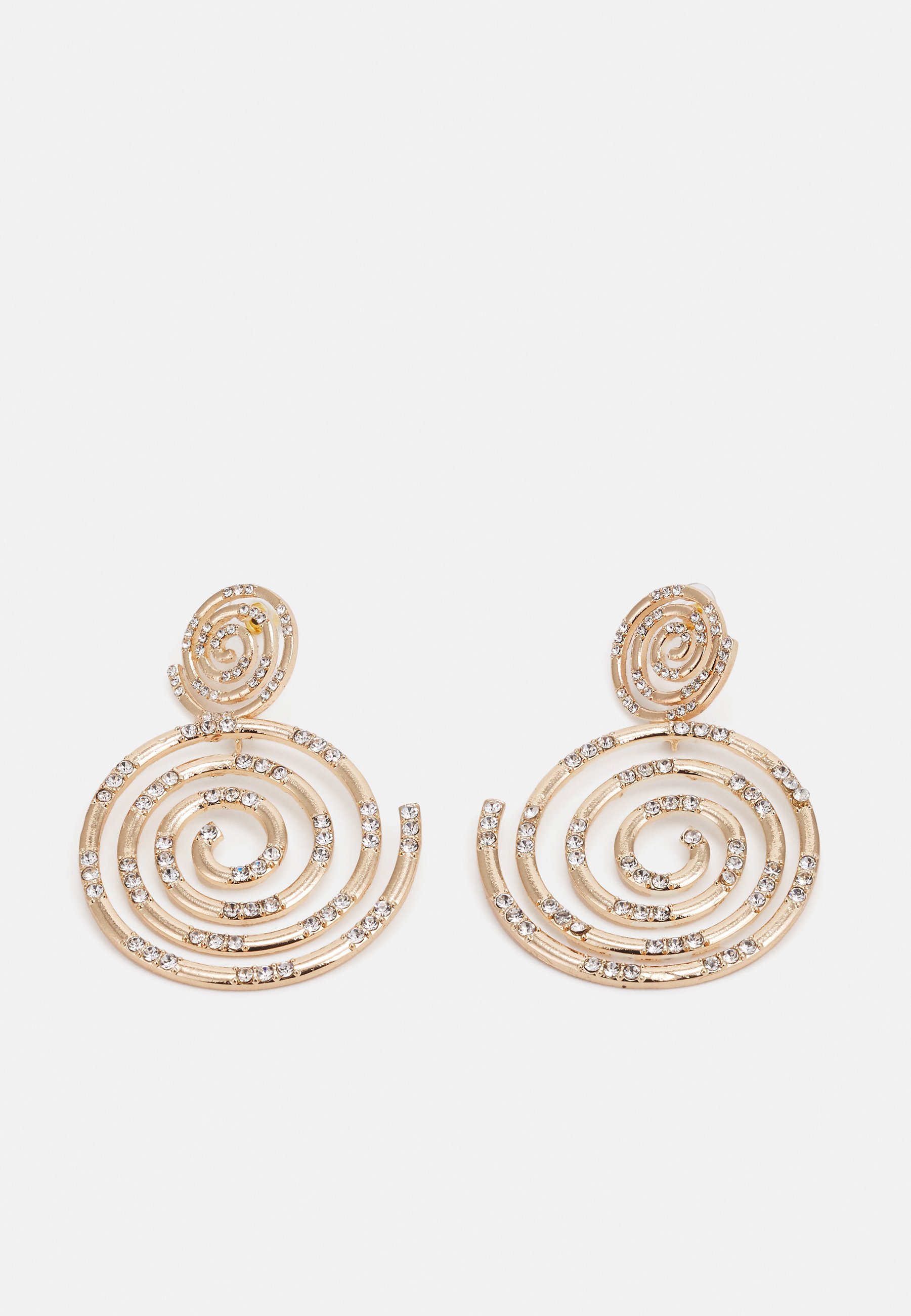 ALDO GLAMSWIRLS - Oorbellen - goudkleurig/transparant