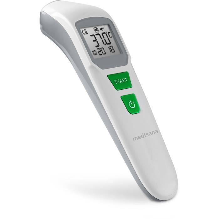 Thermometer - MEDISANA - TM 760 - Contactloos - Nauwkeurige meting met LED-display - Hoorbaar signaal - Geheugenfunctie - Gecertificeerd medisch hulpmiddel